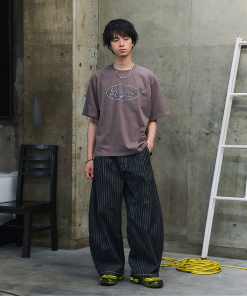 ILL'S(イルズ)の「FRONT GRAPHIC T-SHIRT / フロントグラフィックTシャツ メンズ レディース ユニセックス(Tシャツ/カットソー・メンズ・チャコールグレー/イエロー/ピンク・M/L)」の21枚目の写真
