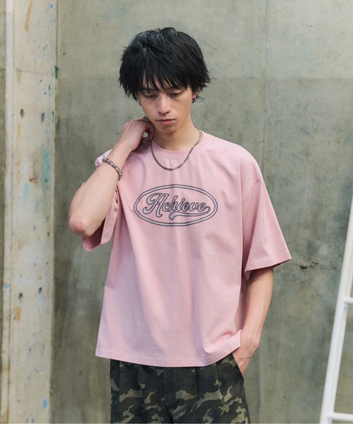 ILL'S(イルズ)の「FRONT GRAPHIC T-SHIRT / フロントグラフィックTシャツ メンズ レディース ユニセックス(Tシャツ/カットソー・メンズ・チャコールグレー/イエロー/ピンク・M/L)」の10枚目の写真