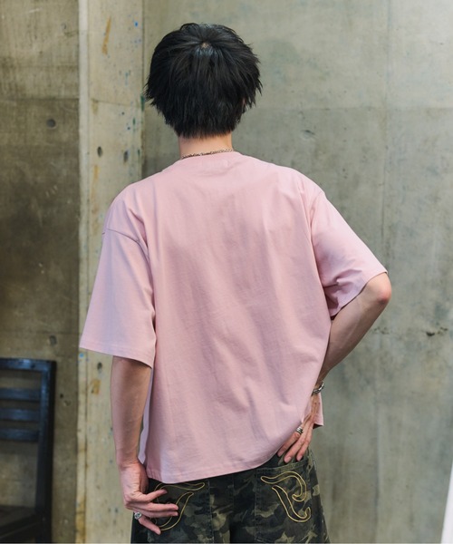 ILL'S(イルズ)の「FRONT GRAPHIC T-SHIRT / フロントグラフィックTシャツ メンズ レディース ユニセックス(Tシャツ/カットソー・メンズ・チャコールグレー/イエロー/ピンク・M/L)」の12枚目の写真