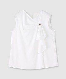 ANAYI | スムース釦ドレーププルオーバー(Tシャツ/カットソー)