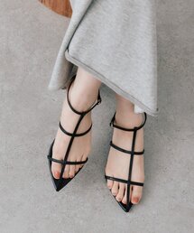 RIVE DROITE | 予約【抜け感】ポインテッドフラットサンダル(サンダル)