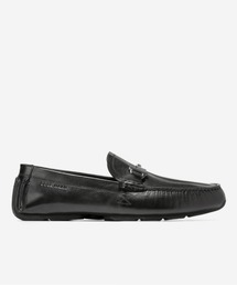 Cole Haan 黒レザー ローファー クッションインソール 未使用新品 COLE HAAN｜コール ハーン（メンズ）のシューズ（クッション性）通販