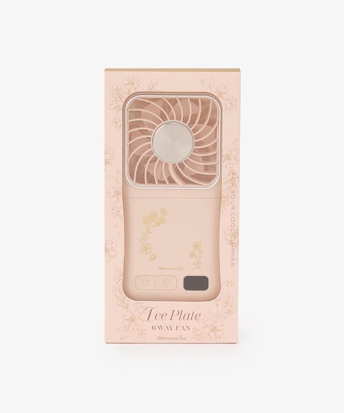 Afternoon Tea（アフタヌーンティー）の「アイスプレート6WAYファン（生活家電・レディース・ホワイト/ピンク・ONE SIZE）」の22枚目の写真