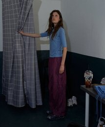 NOCONTENT（ノーコンテント）の「ウィンドシールドパンツ _ ワイン（スウェットパンツ）」