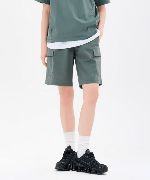 CHASECULT(チェイスカルト)の「共用クールストレッチポケットショートパンツ-FCRU2525E0H(その他パンツ・メンズ・グリーン・67/70/76/82/86)」の4枚目の写真
