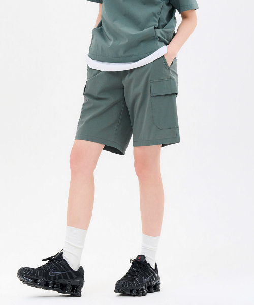 CHASECULT(チェイスカルト)の「共用クールストレッチポケットショートパンツ-FCRU2525E0H(その他パンツ・メンズ・グリーン・67/70/76/82/86)」の5枚目の写真