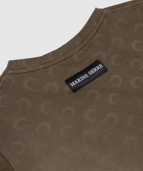 MARINE SERRE(マリーン・セル)の「FADED MOON SS BABY FIT T-SHIRT(Tシャツ/カットソー・レディース・その他・S/XS/M)」の4枚目の写真