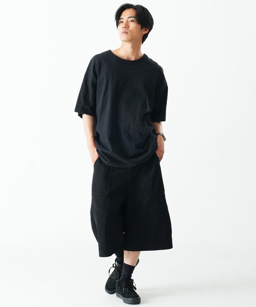 Beno(ビーノ)の「ワイド ショートパンツ(その他パンツ・メンズ・ブルー/グレー/ブラック・MEDIUM/LARGE)」の15枚目の写真