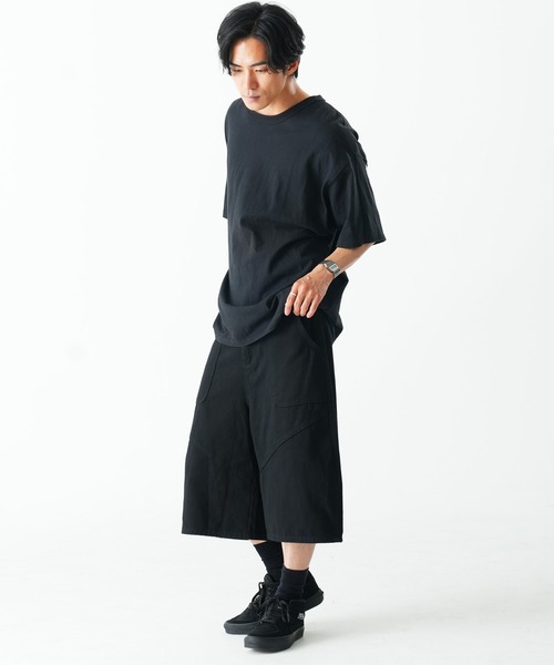 Beno(ビーノ)の「ワイド ショートパンツ(その他パンツ・メンズ・ブルー/グレー/ブラック・MEDIUM/LARGE)」の14枚目の写真