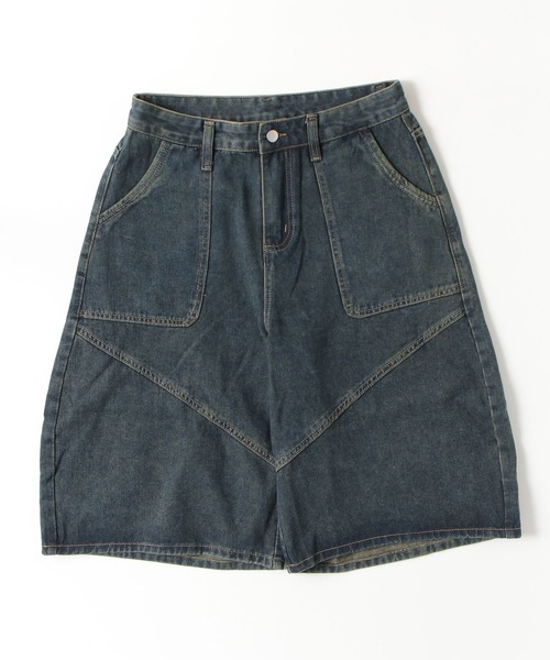 Beno(ビーノ)の「ワイド ショートパンツ(その他パンツ・メンズ・ブルー/グレー/ブラック・MEDIUM/LARGE)」の6枚目の写真