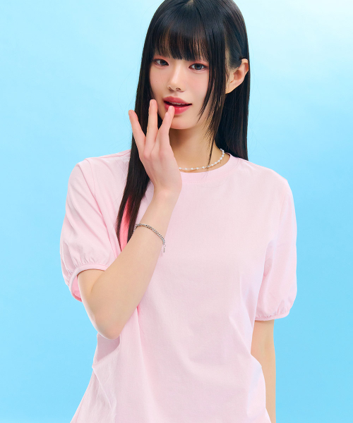 CHASECULT(チェイスカルト)の「レディース クールボリュームスリーブ 半袖Tシャツ-FCZG5854D0P(Tシャツ/カットソー・レディース・ピンク・85/90)」の5枚目の写真