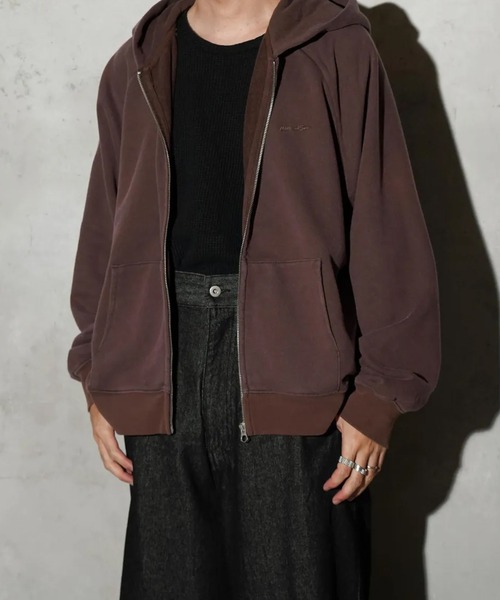 MAUI and Sons(マウイアンドサンズ)の「Maui & Sons / マウイアンドサンズ WEST COAST SHADE PARKA ブランドロゴ ジップフーディー パーカー メンズ 2026年 夏 夏服(パーカー・メンズ・ブラック/ブラウン/グレー/グリーン・S/M/L)」の12枚目の写真