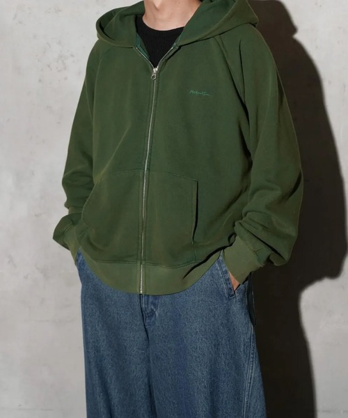 MAUI and Sons(マウイアンドサンズ)の「Maui & Sons / マウイアンドサンズ WEST COAST SHADE PARKA ブランドロゴ ジップフーディー パーカー メンズ 2026年 夏 夏服(パーカー・メンズ・ブラック/ブラウン/グレー/グリーン・S/M/L)」の15枚目の写真