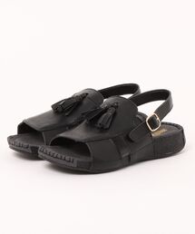 ＜SHOP select＞ もちもちクッション タッセルサンダル