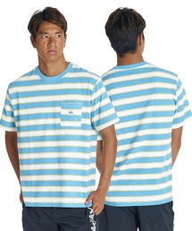 QUIKSILVER メンズ QS BORDER ST 半袖ボーダーTシャツ レギュラーフィット【2026年夏モデル】