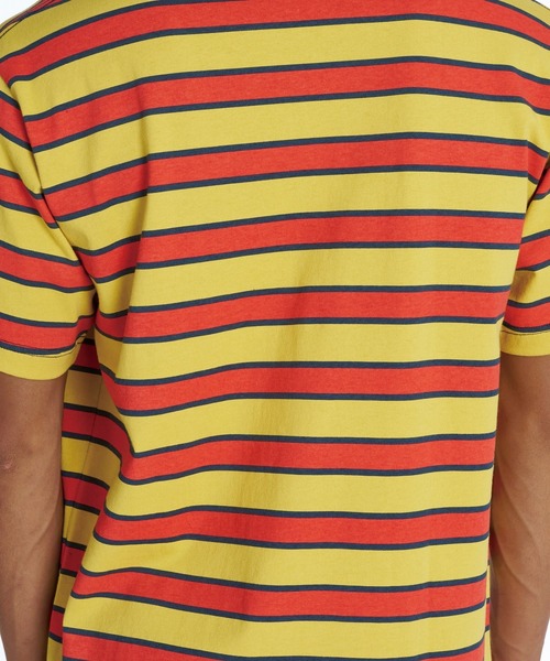 Quiksilver(クイックシルバー)の「QUIKSILVER メンズ QS BORDER ST 半袖ボーダーTシャツ レギュラーフィット【2026年夏モデル】(Tシャツ/カットソー・メンズ・ホワイト/マスタード/ブルー・LARGE/MEDIUM/X-LARGE)」の14枚目の写真