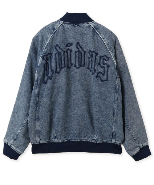 adidas(アディダス)の「adidas SST TRACK TOP / アディダス SST トラックトップ(デニムジャケット・メンズ・ライトインディゴブルー・S/M/L/XL/XXL/3XL)」の9枚目の写真