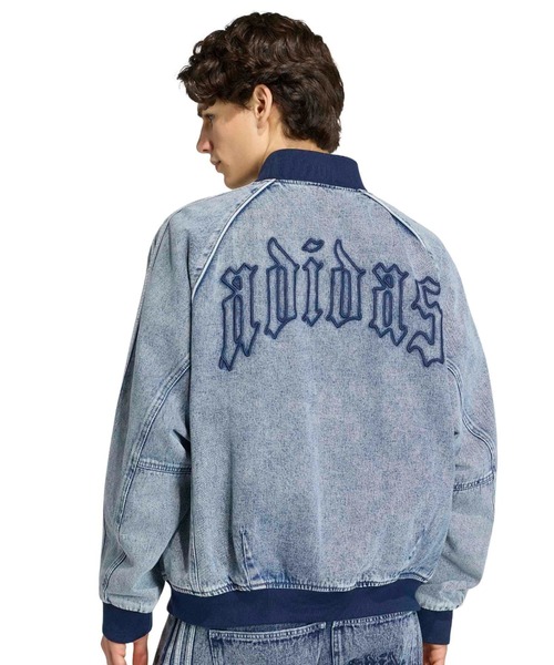 adidas(アディダス)の「adidas SST TRACK TOP / アディダス SST トラックトップ(デニムジャケット・メンズ・ライトインディゴブルー・S/M/L/XL/XXL/3XL)」の10枚目の写真