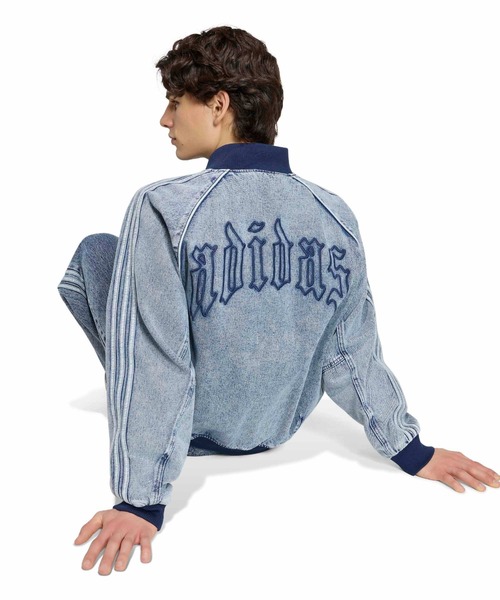 adidas(アディダス)の「adidas SST TRACK TOP / アディダス SST トラックトップ(デニムジャケット・メンズ・ライトインディゴブルー・S/M/L/XL/XXL/3XL)」の12枚目の写真