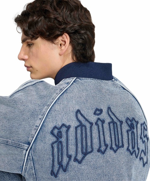 adidas(アディダス)の「adidas SST TRACK TOP / アディダス SST トラックトップ(デニムジャケット・メンズ・ライトインディゴブルー・S/M/L/XL/XXL/3XL)」の11枚目の写真