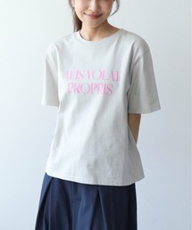 ロゴプリントTシャツ