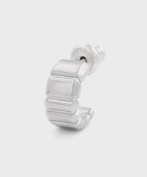 Double Ring Motif” シングルピアス【260902 270】（ピアス（片耳用