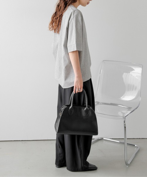 Lajour(ラジュール)の「ハーフジップコクーントップス(Tシャツ/カットソー・レディース・グレー/ホワイト/ベージュ/ブラック・フリー)」の20枚目の写真