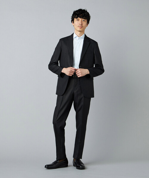 COMME CA MEN（コムサメン）の「【セットアップ対応】エンボス千鳥 シングルテーラードジャケット（テーラードジャケット・メンズ・ブラウン/ネイビー・L/S/M/XS）」の5枚目の写真