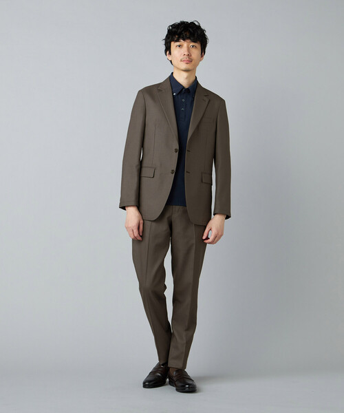 COMME CA MEN（コムサメン）の「【セットアップ対応】エンボス千鳥 シングルテーラードジャケット（テーラードジャケット・メンズ・ブラウン/ネイビー・L/S/M/XS）」の8枚目の写真