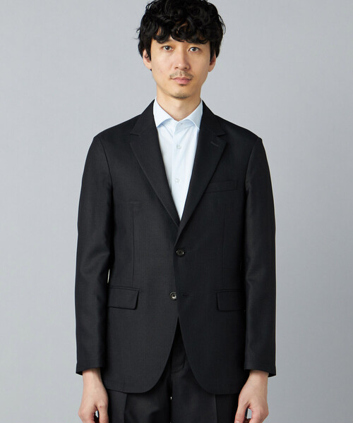 COMME CA MEN（コムサメン）の「【セットアップ対応】エンボス千鳥 シングルテーラードジャケット（テーラードジャケット・メンズ・ブラウン/ネイビー・L/S/M/XS）」の11枚目の写真