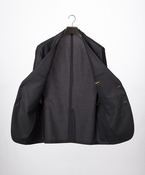 COMME CA MEN（コムサメン）の「【セットアップ対応】エンボス千鳥 シングルテーラードジャケット（テーラードジャケット・メンズ・ブラウン/ネイビー・L/S/M/XS）」の21枚目の写真