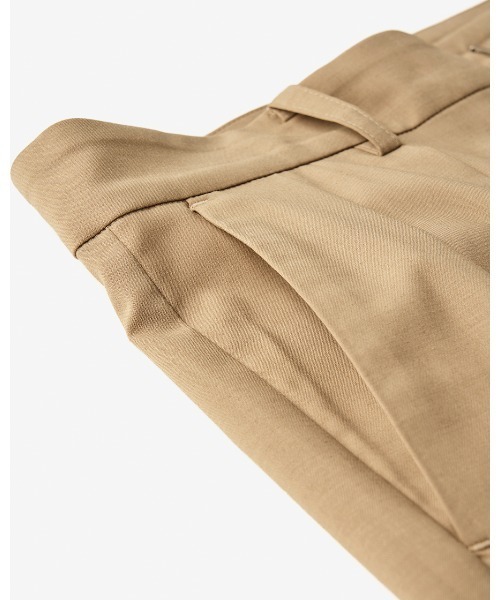 DoCLASSE( ドゥクラッセ)の「ヘザーストレッチ・2タックワイドパンツ(その他パンツ・レディース・グレー/ベージュ・11/9/13/7)」の9枚目の写真