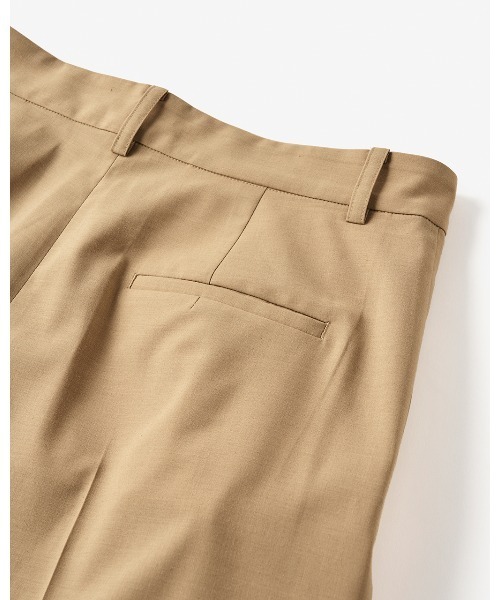 DoCLASSE( ドゥクラッセ)の「ヘザーストレッチ・2タックワイドパンツ(その他パンツ・レディース・グレー/ベージュ・11/9/13/7)」の10枚目の写真