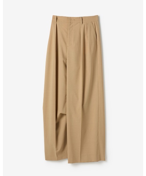 DoCLASSE( ドゥクラッセ)の「ヘザーストレッチ・2タックワイドパンツ(その他パンツ・レディース・グレー/ベージュ・11/9/13/7)」の12枚目の写真