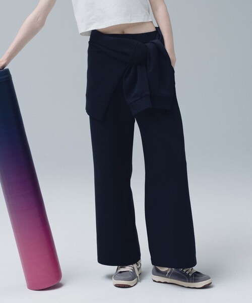 mgh(エムジーエイチ)の「mgh / Allday pant(スラックス・レディース・ネイビー・LARGE/MEDIUM)」の1枚目の写真