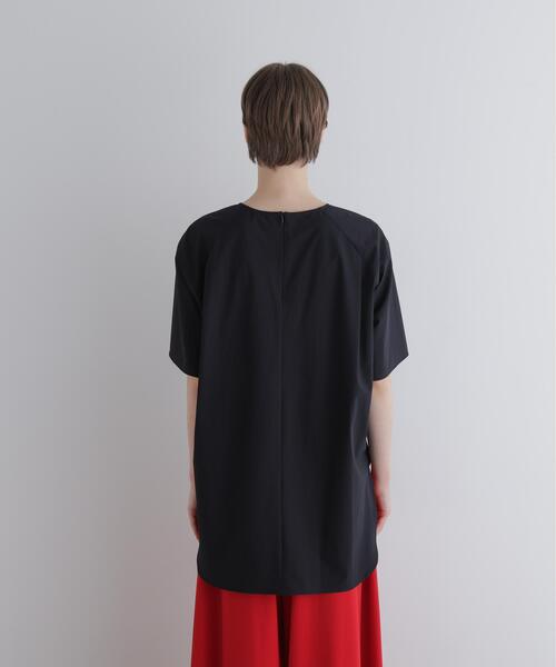LE PHIL（ルフィル）の「◆ナイロンハイストレッチプルオーバー（シャツ/ブラウス・レディース・ブラック/ブラウン・F）」の5枚目の写真