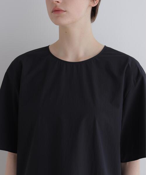 LE PHIL（ルフィル）の「◆ナイロンハイストレッチプルオーバー（シャツ/ブラウス・レディース・ブラック/ブラウン・F）」の6枚目の写真
