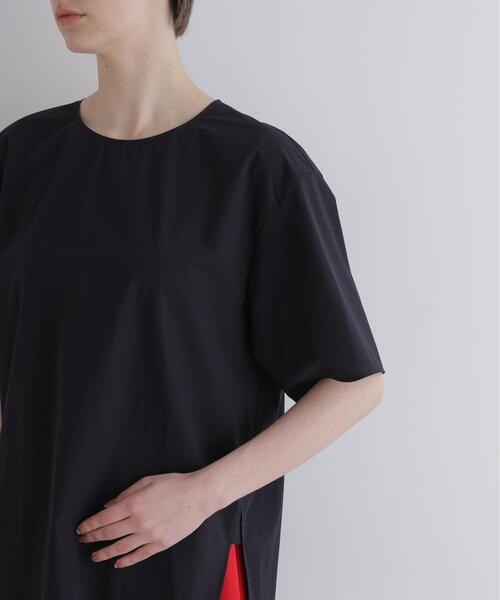 LE PHIL（ルフィル）の「◆ナイロンハイストレッチプルオーバー（シャツ/ブラウス・レディース・ブラック/ブラウン・F）」の7枚目の写真