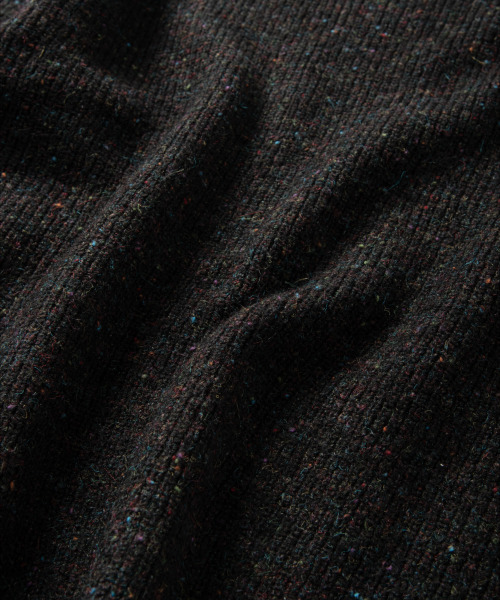 NONBLANK（ノンブランク）の「ネフラウンドニット_BLACK（ニット/セーター・メンズ・ブラック・MEDIUM/LARGE/X-LARGE）」の6枚目の写真