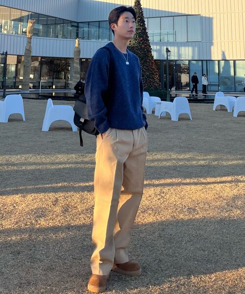 NONBLANK（ノンブランク）の「ネフラウンドニット_BLACK（ニット/セーター・メンズ・ブラック・MEDIUM/LARGE/X-LARGE）」の14枚目の写真