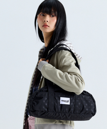 DUFFLE SHOULDER BAG DOT BLACK