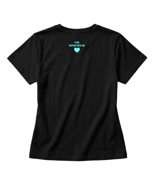 THEMORFHOUSE(ザモーフハウス)の「スモールハートポイントスリムフィット半袖Tシャツブラック(Tシャツ/カットソー・レディース・その他・MEDIUM/LARGE)」の1枚目の写真
