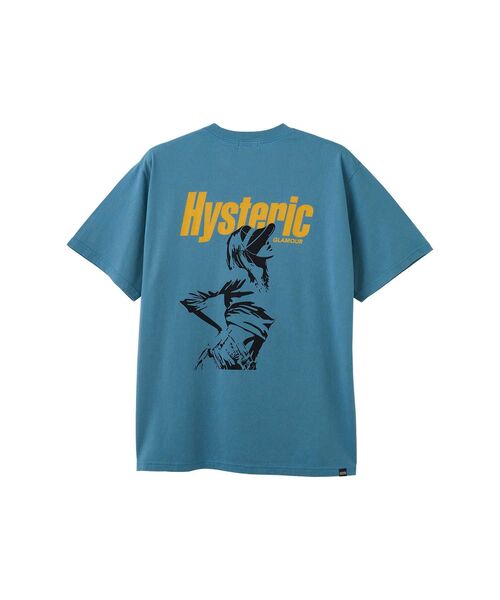 HYSTERIC GLAMOUR(ヒステリックグラマー)の「HYSTERIC SUN GIRL Tシャツ(Tシャツ/カットソー・メンズ・ホワイト/ブラック/ブルー・X-LARGE/LARGE/MEDIUM/SMALL)」の5枚目の写真