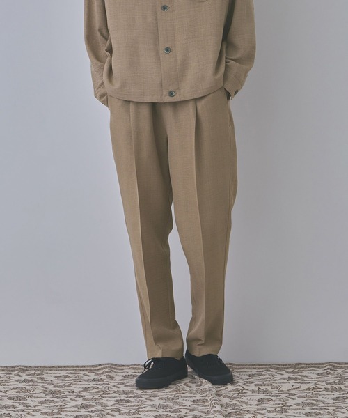 URBAN COLLECTION(アーバンコレクション)の「【URBAN COLLECTION/アーバンコレクション】UVカット ライトプリペラワイドイージーパンツ(その他パンツ・メンズ・チャコールグレー/ベージュ/ブラウン・XL/L/M/S)」の3枚目の写真