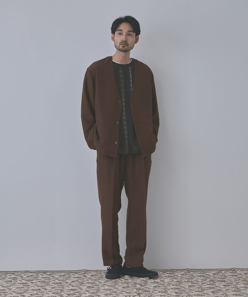 URBAN COLLECTION(アーバンコレクション)の「【URBAN COLLECTION/アーバンコレクション】UVカット ライトプリペラワイドイージーパンツ(その他パンツ・メンズ・チャコールグレー/ベージュ/ブラウン・XL/L/M/S)」の6枚目の写真