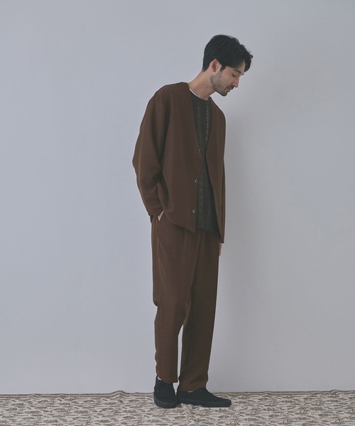 URBAN COLLECTION(アーバンコレクション)の「【URBAN COLLECTION/アーバンコレクション】UVカット ライトプリペラワイドイージーパンツ(その他パンツ・メンズ・チャコールグレー/ベージュ/ブラウン・XL/L/M/S)」の7枚目の写真