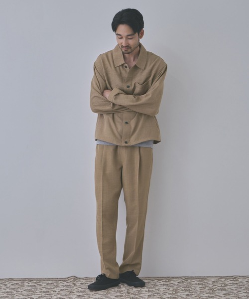 URBAN COLLECTION(アーバンコレクション)の「【URBAN COLLECTION/アーバンコレクション】UVカット ライトプリペラワイドイージーパンツ(その他パンツ・メンズ・チャコールグレー/ベージュ/ブラウン・XL/L/M/S)」の11枚目の写真