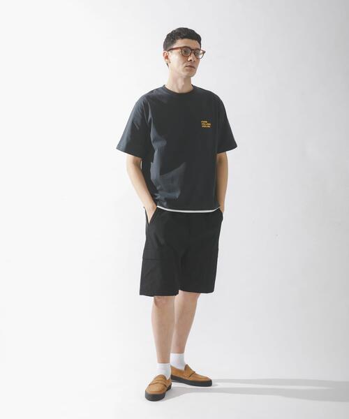 URBAN RESEARCH Sonny Label(アーバンリサーチサニーレーベル)の「ワンポイント刺繍ショートスリーブTシャツ(Tシャツ/カットソー・メンズ・ホワイト/チャコールグレー/ネイビー・MEDIUM/LARGE/X-LARGE)」の5枚目の写真
