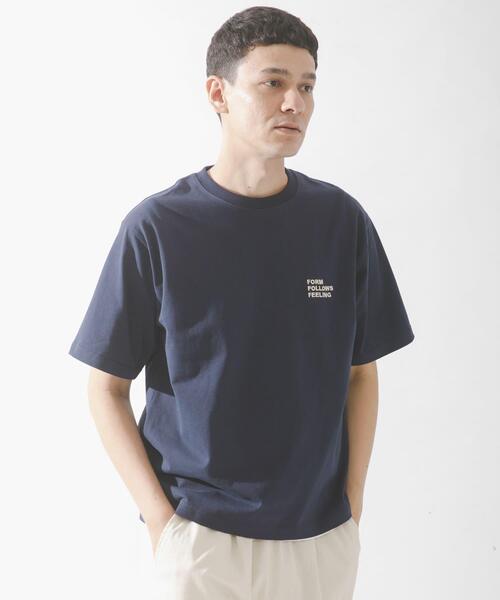 URBAN RESEARCH Sonny Label(アーバンリサーチサニーレーベル)の「ワンポイント刺繍ショートスリーブTシャツ(Tシャツ/カットソー・メンズ・ホワイト/チャコールグレー/ネイビー・MEDIUM/LARGE/X-LARGE)」の14枚目の写真