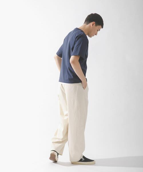 URBAN RESEARCH Sonny Label(アーバンリサーチサニーレーベル)の「ワンポイント刺繍ショートスリーブTシャツ(Tシャツ/カットソー・メンズ・ホワイト/チャコールグレー/ネイビー・MEDIUM/LARGE/X-LARGE)」の16枚目の写真